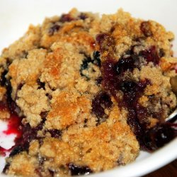 Blueberry Lemon Cobbler