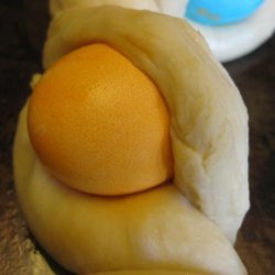 Polish Braided Easter Egg Bread