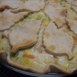 Holiday Leftovers Pot Pie