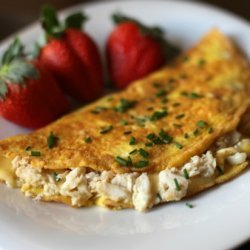 Asparagus Crab Omelets