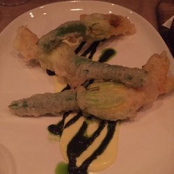 Fried Stuffed Squash Blossoms