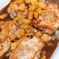 Apple Sauced Pork Chops