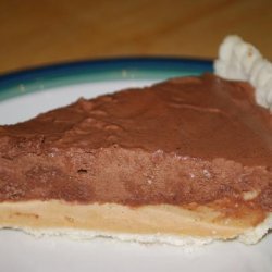 Peanut Butter and Chocolate Mousse Pie