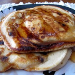 Whole Wheat Chocolate Chip Pancakes