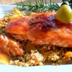 Maple Balsamic Glazed Salmon