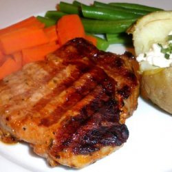 Marinated Pork Steak