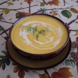 Carrot and Pink Grapefruit Soup