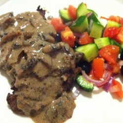 Gotta Be the Best Low Fat Mushroom Sauce Ever!!