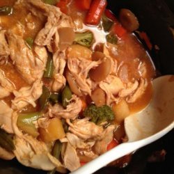 Crock Pot Hawaiian Chicken One-Dish Meal