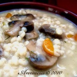 Mushroom Barley Soup