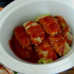 Crock Pot Swedish Cabbage Rolls