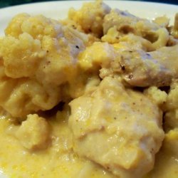 3 C Crock-Pot Casserole (Chicken, Cheese & Cauliflower)