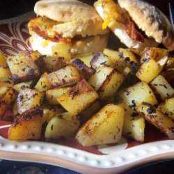 Potatoes Fried in Bacon Jam