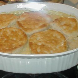 Biscuit Topped Chicken Pot Pie