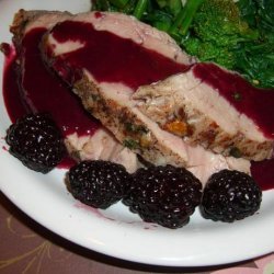 Pork Tenderloin With Blackberry Mustard Sauce