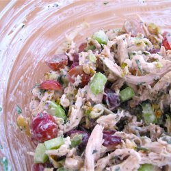 Tarragon-Walnut Chicken Salad