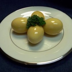 Mustard Pickled Eggs