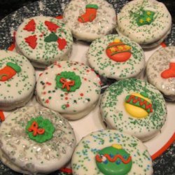 White-Chocolate Covered Oreos