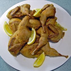 Fried Quail With Spicy Salt