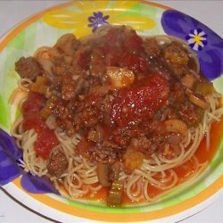 Mom's Cajun Spaghetti