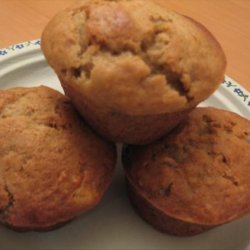 Ginger Banana Nut Muffins