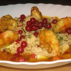 Moroccan Prawns With Couscous