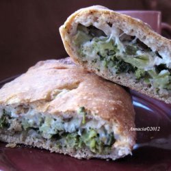 Broccoli and Cheese Calzones