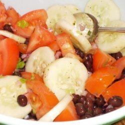 Cucumber, Tomato & Red Onion Salad