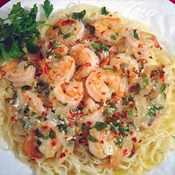 Shrimp alla Aglio