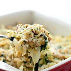 Artichoke Spinach Casserole