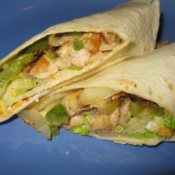 Veggie Wrap With Chicken