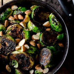 Almond Brussels Sprouts
