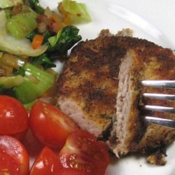 Parmesan-Sage Baked Pork Chops