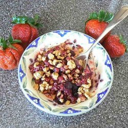 Triple Berry Granola Crisp