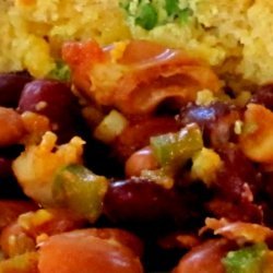 Two-Bean Tamale Pie