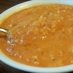 Quick Tomato Alphabet Soup