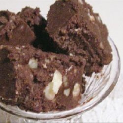 Reduced Sugar Chocolate Fudge