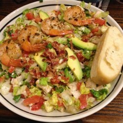 Avocado Salad with Bleu Cheese & Bacon