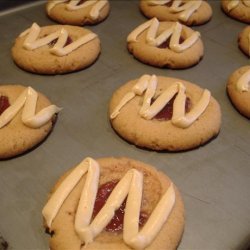 Peanut Butter and Jam Cookies