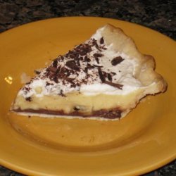 Black Bottom Banana Cream Pie...light Version