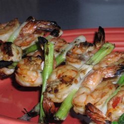 Garlic Skewered Shrimp