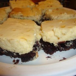 The Best Cheese Cake Brownies