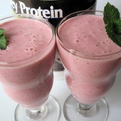 Strawberry Yogurt Milkshake Smoothie