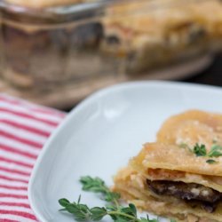 Artichoke and Mushroom Lasagna