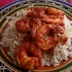 Shrimp in Chipotle Sauce