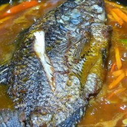 Steamed Whole Tilapia