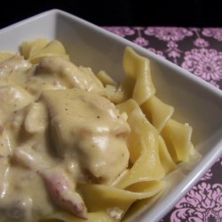 Texas Bacon Stroganoff