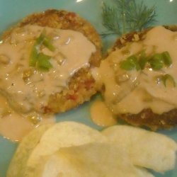 Crab Cakes With Chardonnay Cream Sauce