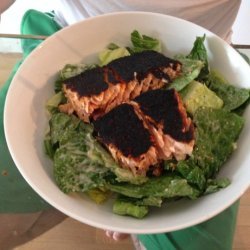 Blackened Salmon Caesar Salad