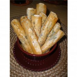 Poppy Parmesan Cigars